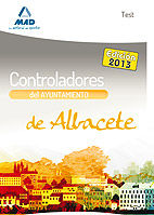 Controladores del Ayuntamiento de Albacete. Test, de MARTOS NAVARRO | portada del libro