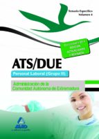 ATS/DUE. Personal Laboral (Grupo II) de la Administración de la Comunidad Autónoma de Extremadura. T, de Varios autores | por