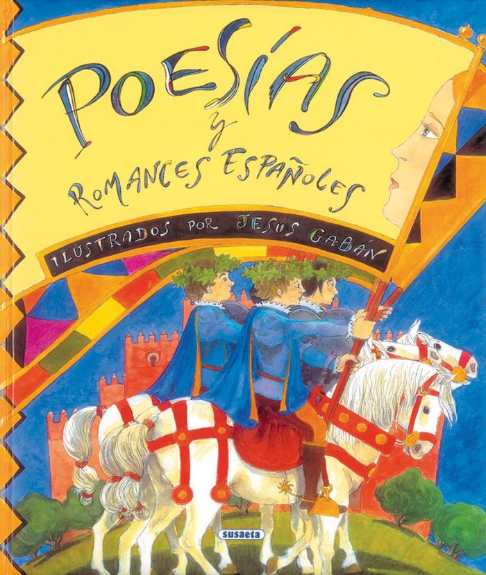 Poesías y romances españoles, de Gabán | portada del libro