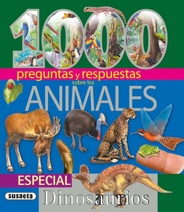1.000 preguntas y respuestas sobre los animales, de Susaeta | portada del libro