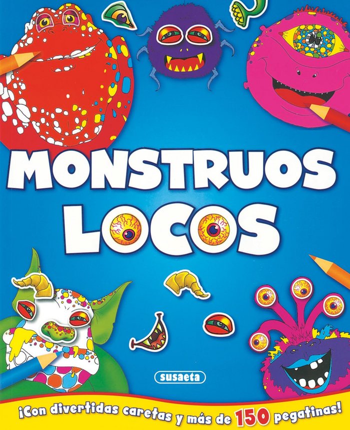 Monstruos locos, de Susaeta | portada del libro