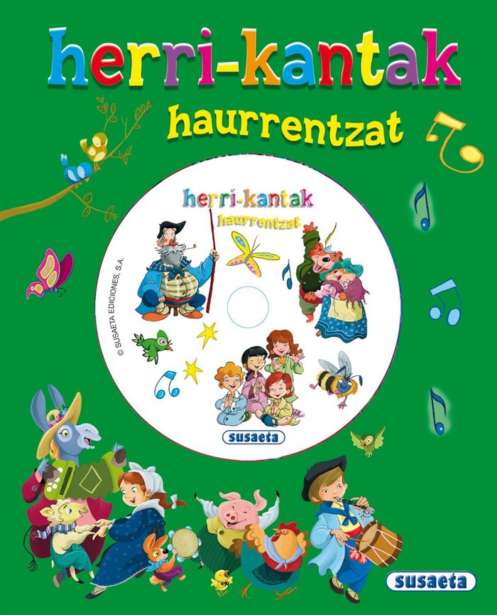 Haurrentzat, de Susaeta, Equipo | portada del libro