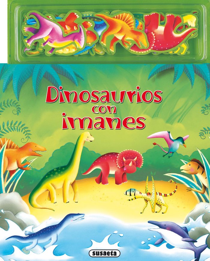 Dinosaurios con imanes, de VV.AA | portada del libro