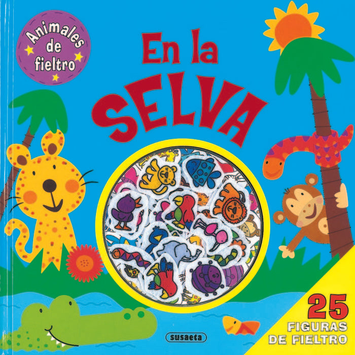 En la selva, de Susaeta | portada del libro