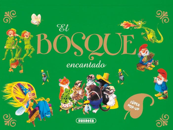 El bosque encantado, de Wolf | portada del libro