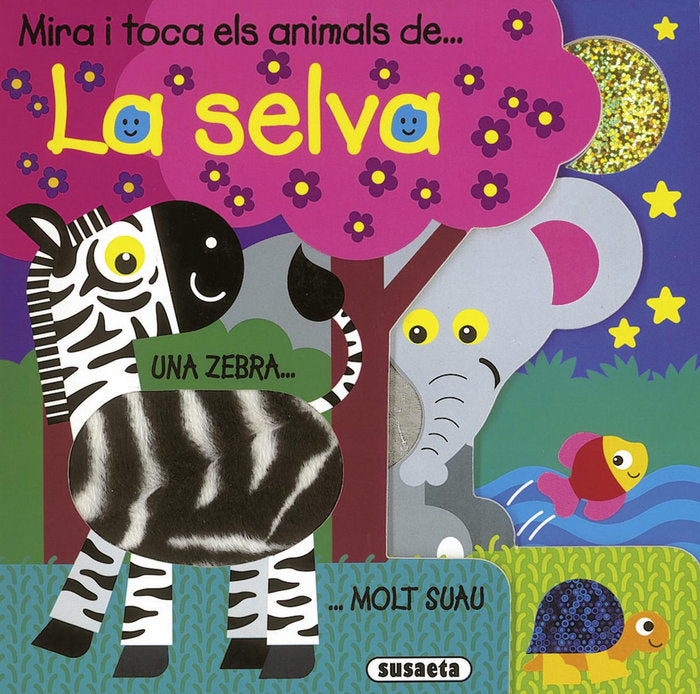Els animals de la selva, de Susaeta, Equipo | portada del libro