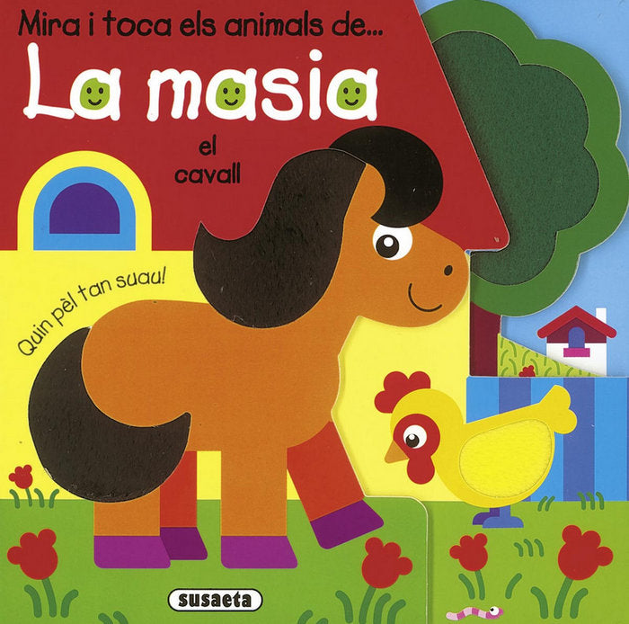 Els animals de la masia, de Susaeta, Equipo | portada del libro