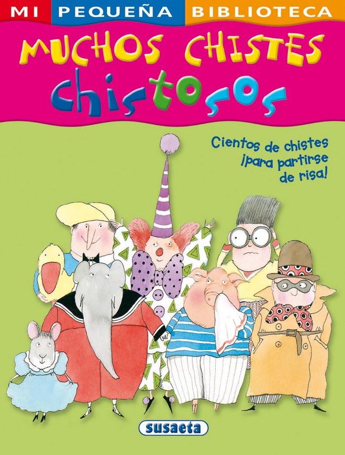 Muchos chistes chistosos, de Susaeta, Equipo | portada del libro