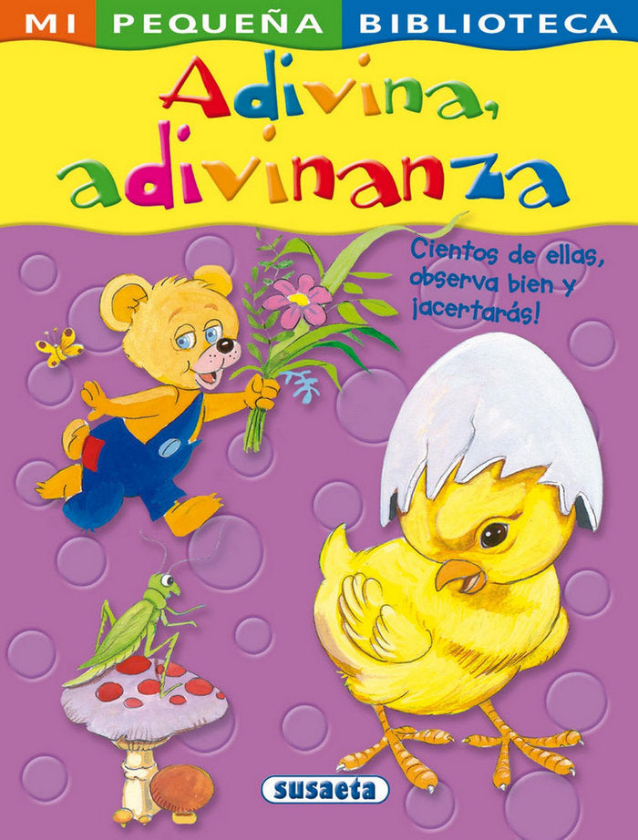 Adivina, adivinanza, de Santleón | portada del libro