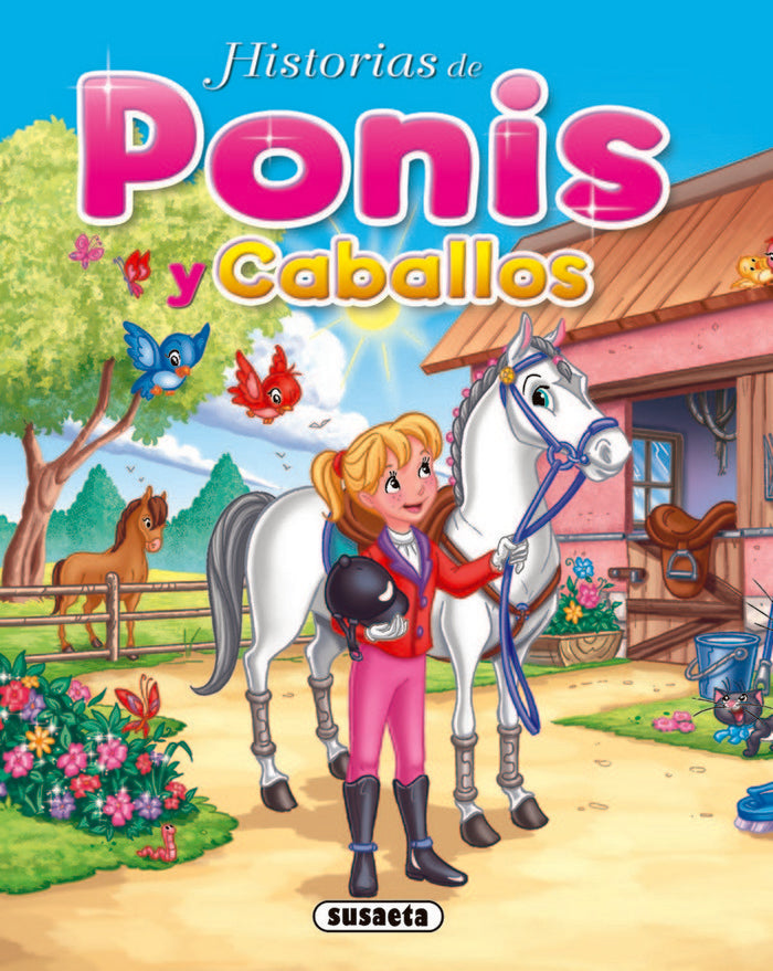 Historias de ponis y caballos, de Susaeta | portada del libro