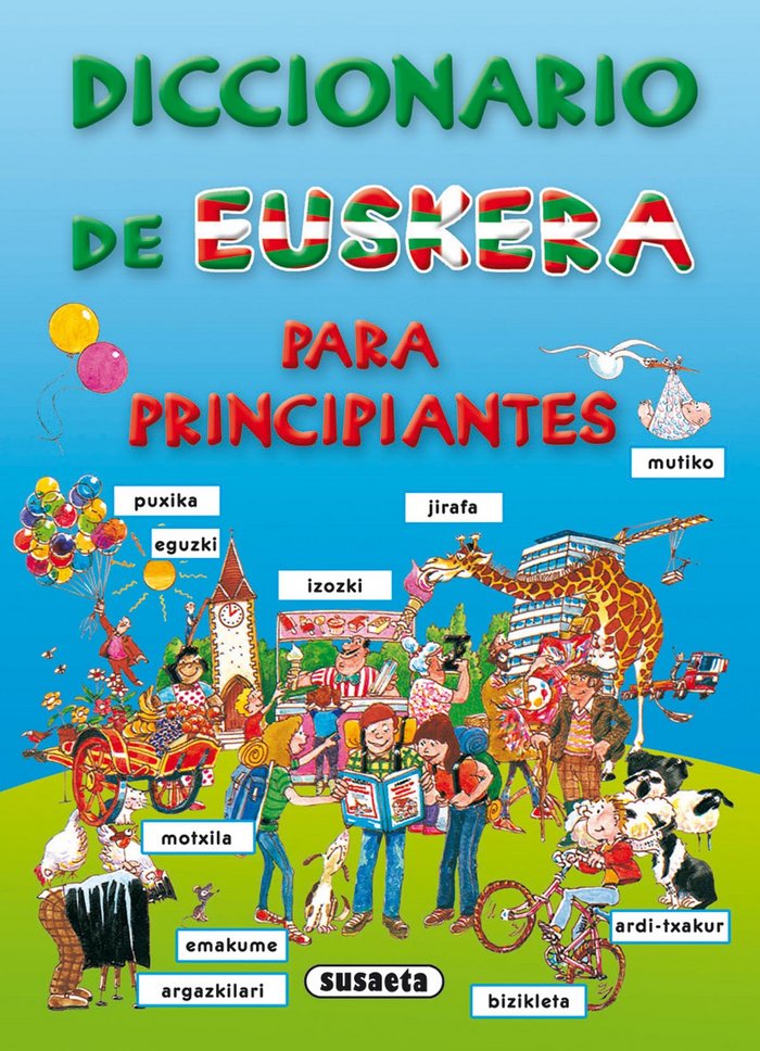 Diccionario de euskera para principiantes, de Susaeta, Equipo | portada del libro