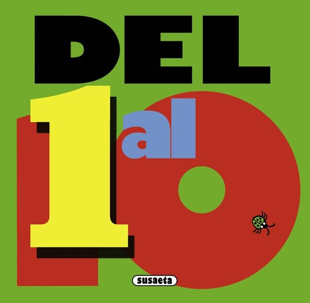 Del 1 al 10, de Susaeta | portada del libro
