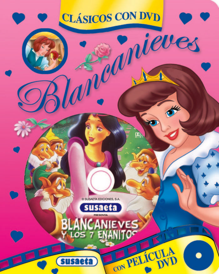 Blancanieves con DVD, de VV.AA | portada del libro