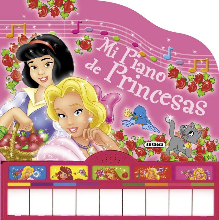 Mi piano de princesas, de Susaeta | portada del libro