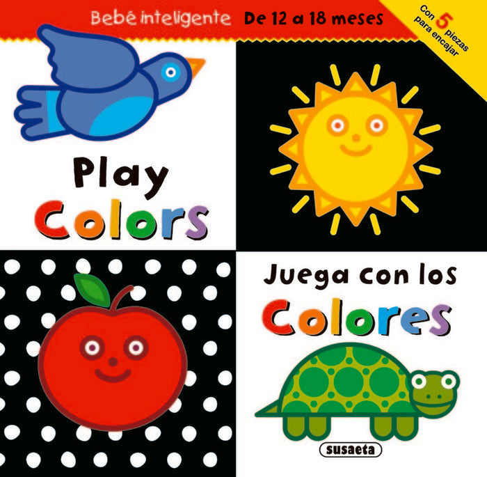Juega con los colores/Play colors, de AA.VV. | portada del libro
