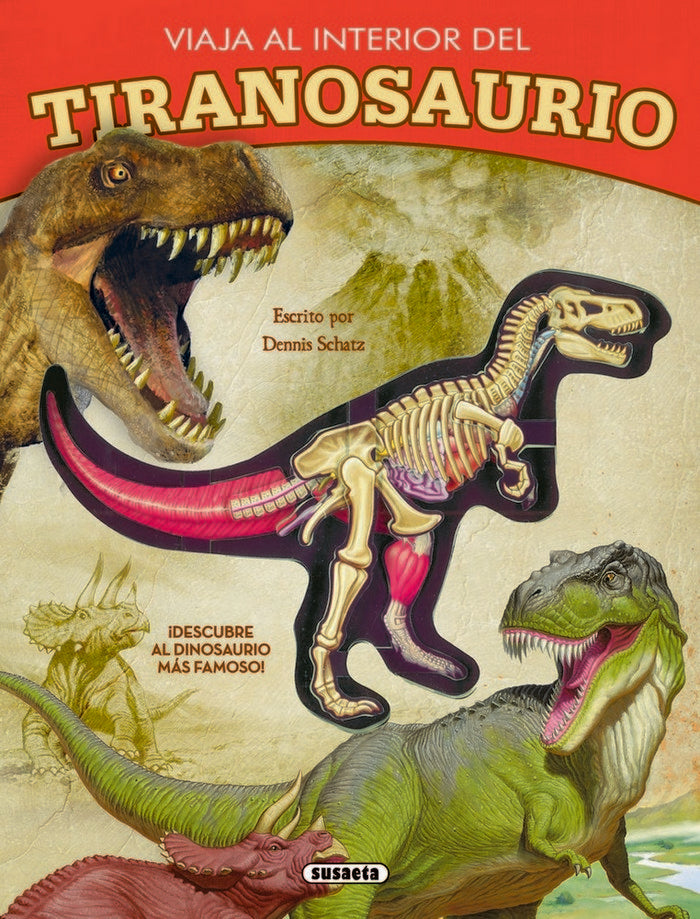 Tiranosaurio, de Schatz | portada del libro