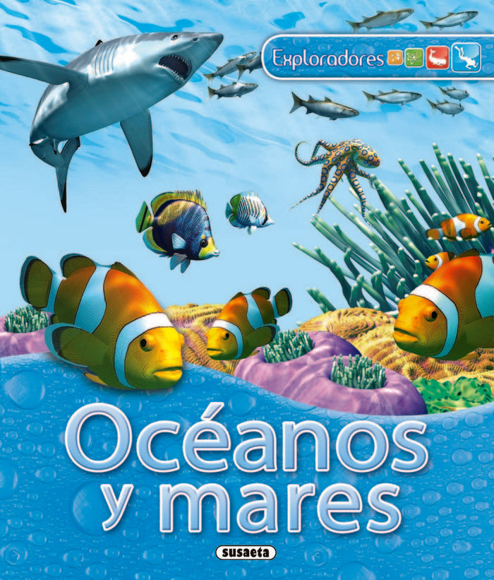 Océanos y mares, de Savage | portada del libro