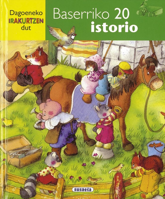 Baserriko 20 istorio, de Serna | portada del libro