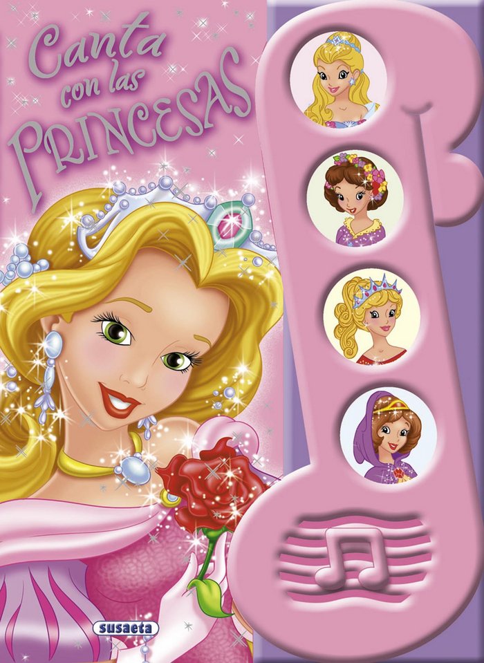 Canta con las princesas, de Susaeta | portada del libro