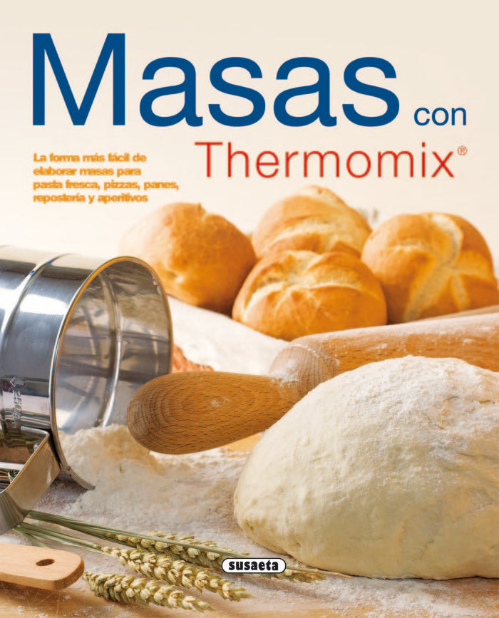 Masas con Thermomix, de Susaeta, Equipo | portada del libro