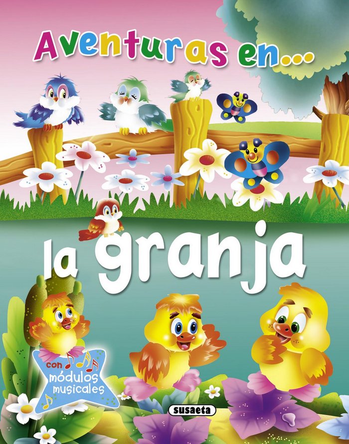 Aventuras en... la granja, de VV.AA | portada del libro