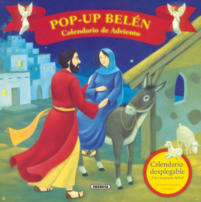 Calendario de adviento pop-up - Belén, de Márquez, Francisca | portada del libro