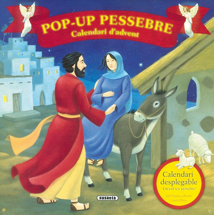 Calendari d'advent pop-up Pessebre, de Marquez, Francisca | portada del libro