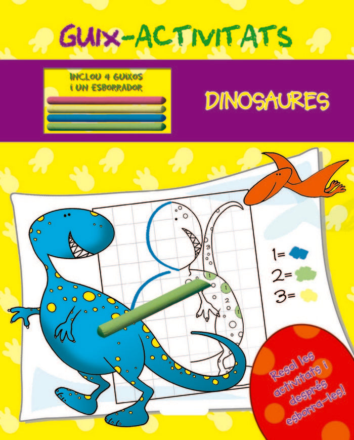 Guix-activitats dinosaures, de Susaeta | portada del libro