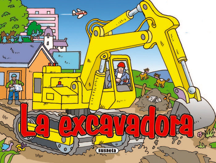 La excavadora, de Haderlein | portada del libro