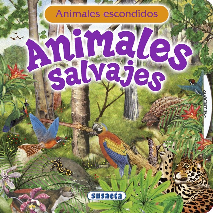 Animales salvajes, de Susaeta | portada del libro