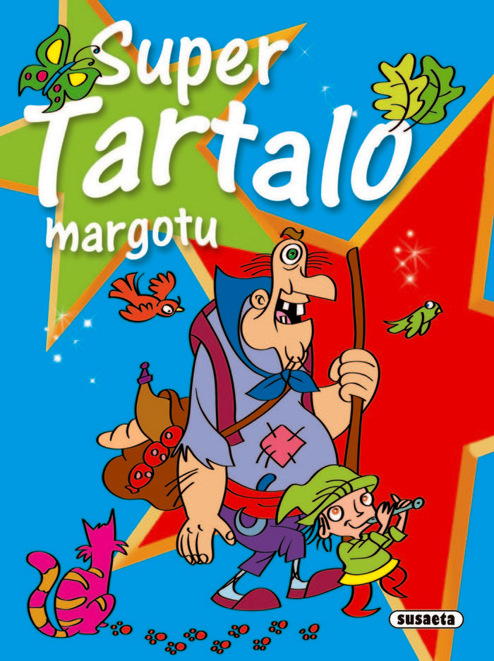Super Tartalo margotu, de Susaeta | portada del libro