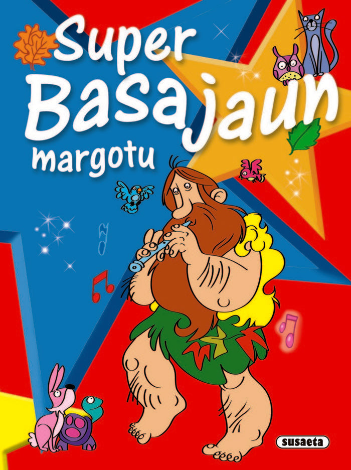 Super Basajaun margotu, de Susaeta | portada del libro