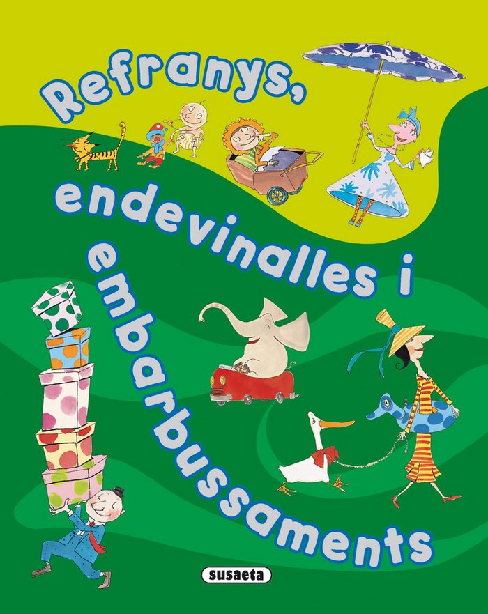 Refranys, endevinalles i embarbussaments, de Ginesta | portada del libro