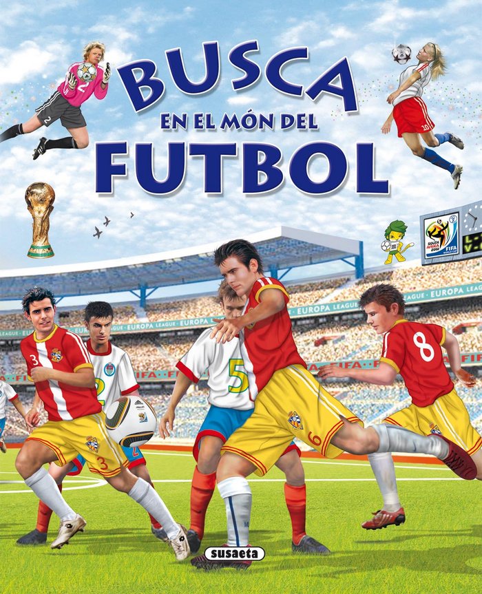 Busca en el món del futbol, de Trujillo | portada del libro