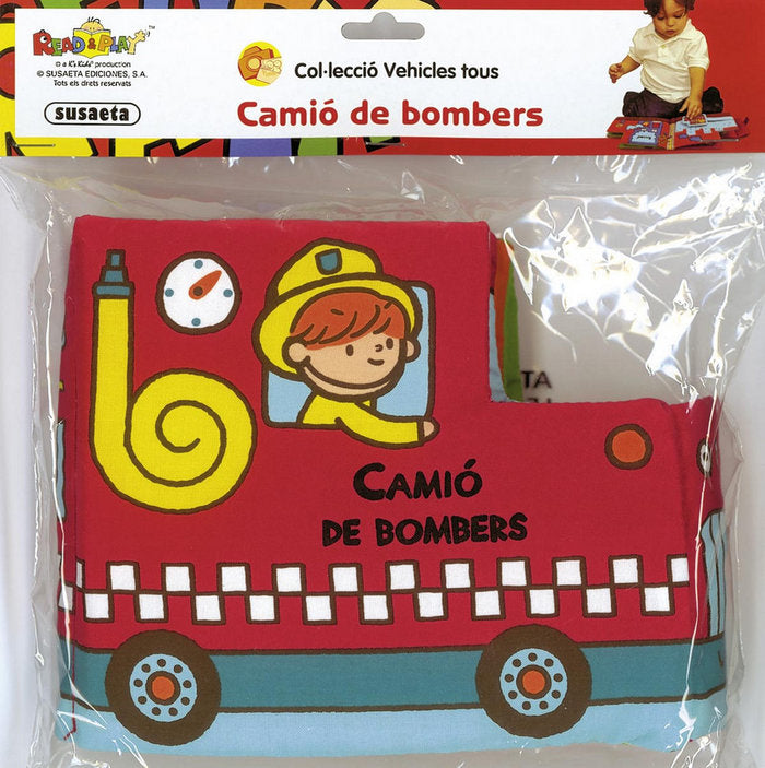Camió de bombers, de Susaeta | portada del libro