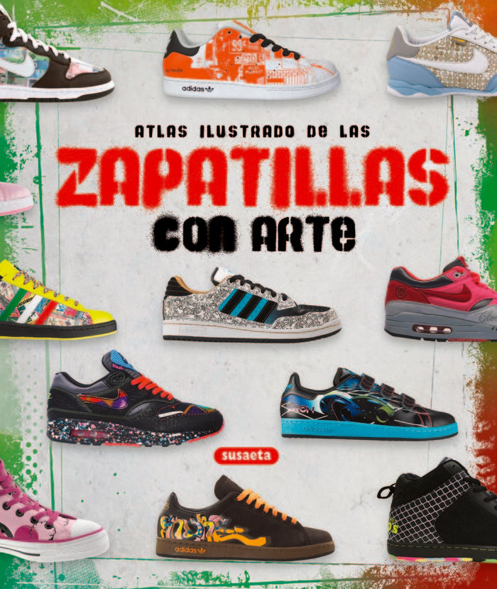 Zapatillas con arte, de Intercity | portada del libro