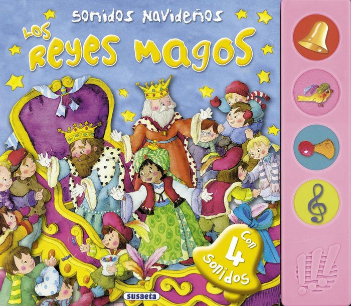Sonidos navideños. Los Reyes Magos, de Susaeta, Equipo | portada del libro