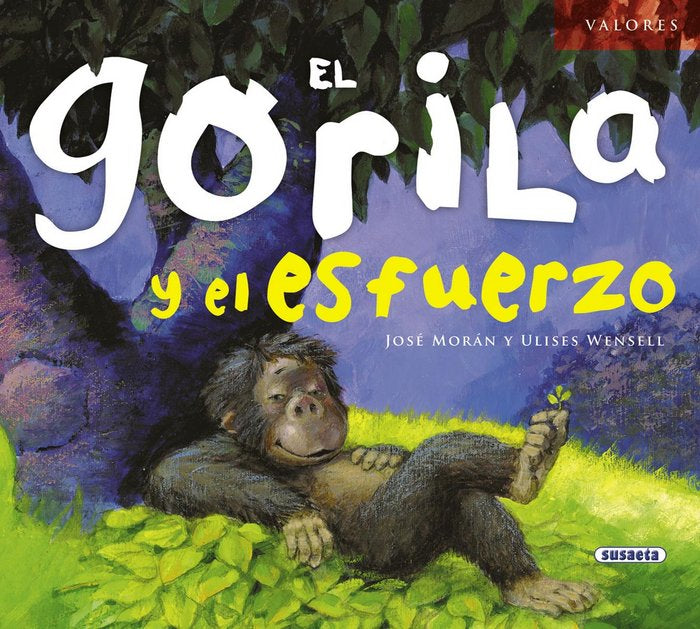 El gorila y el esfuerzo, de Morán | portada del libro