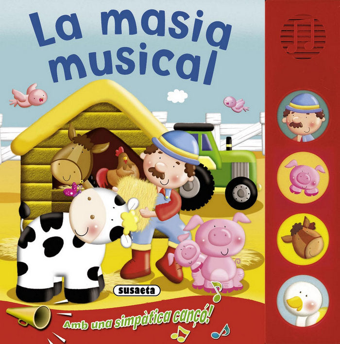 La masia musical, de Susaeta, Edicions | portada del libro