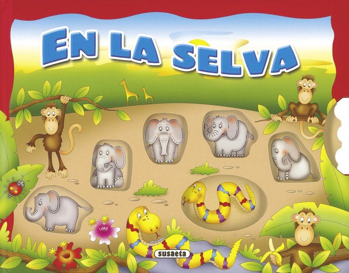 En la selva | portada del libro