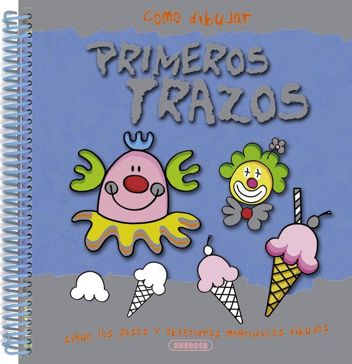 Cómo dibujar primeros trazos, de Susaeta | portada del libro
