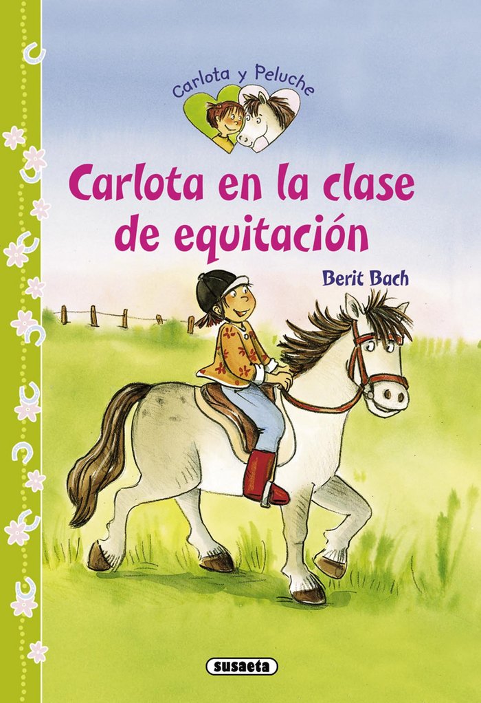 Carlota en la clase de equitación, de Bach, Berit | portada del libro