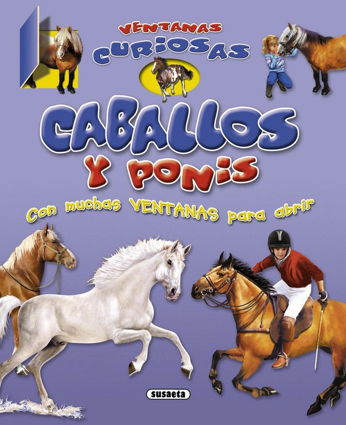 Caballos y ponis, de Susaeta, Equipo | portada del libro