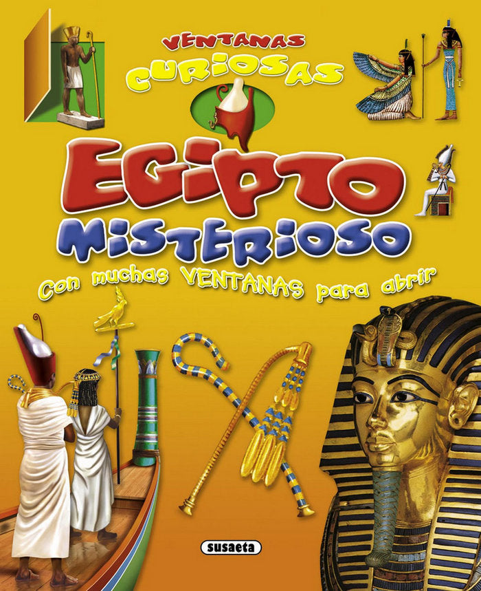 Egipto misterioso, de Susaeta | portada del libro