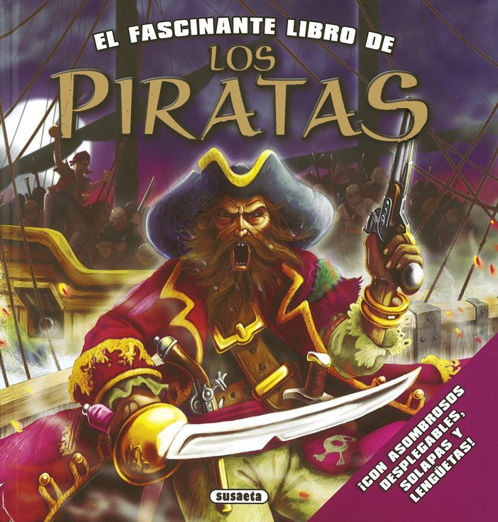 Los piratas, de Susaeta | portada del libro