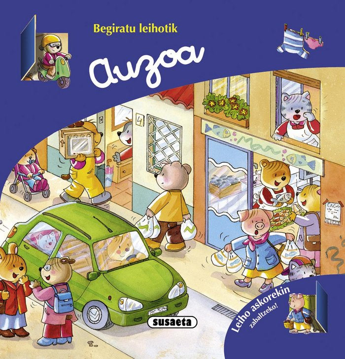Auzoa, de Susaeta | portada del libro