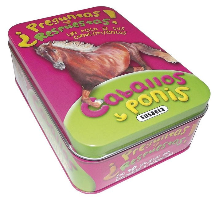 Caballos y ponis, de Susaeta | portada del libro