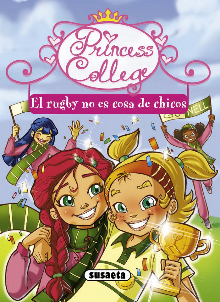 El rugby no es cosa de chicos, de Susaeta | portada del libro