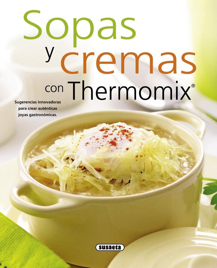Sopas y cremas con Thermomix, de Proforma | portada del libro