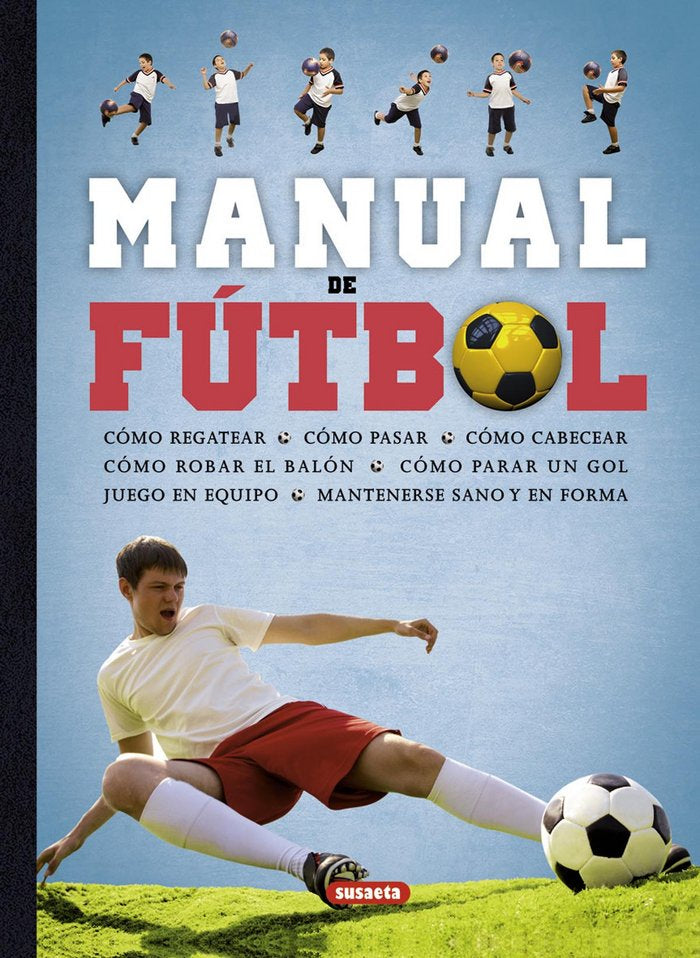 Manual de fútbol | portada del libro
